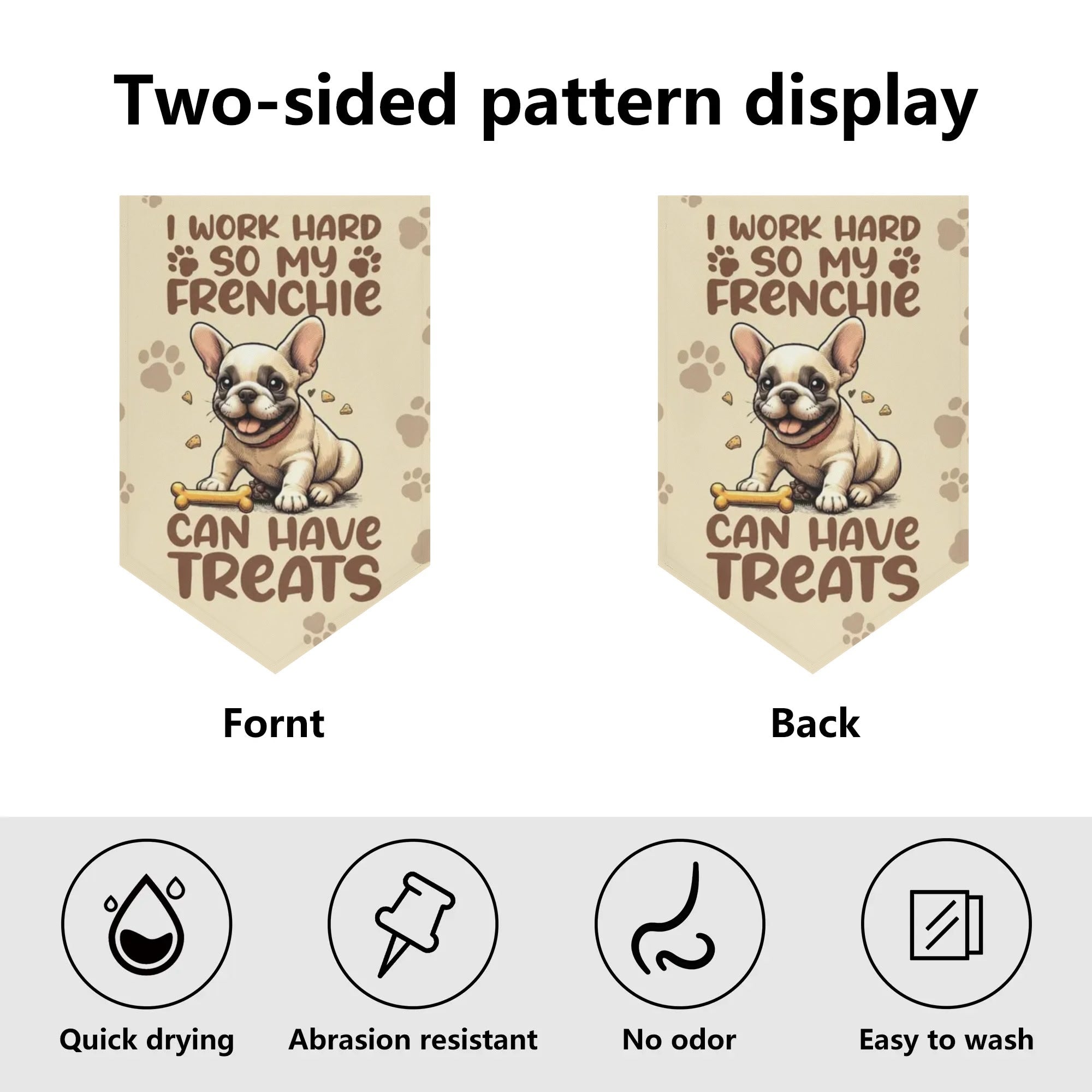 High-Quality Fiona - Garden Flag Banner for French Bulldog Lovers