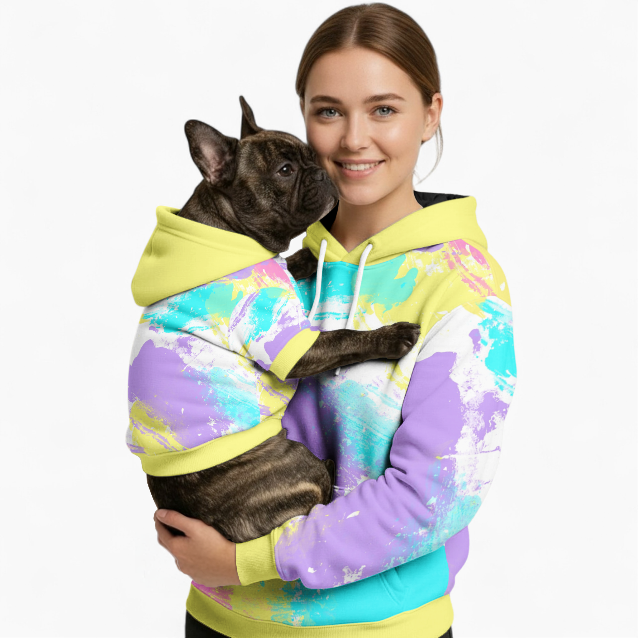 French Bulldog Tito Human Hoodies Useful Frenchie Gear