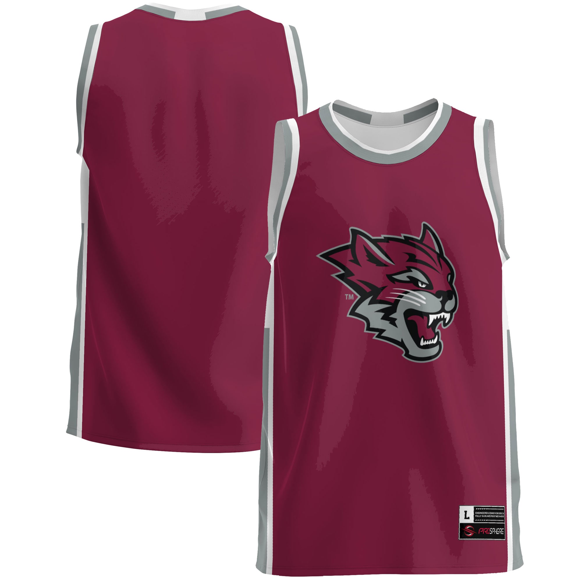 [NJP] Youth Cal State Chico Wildcats GameDay Greats Lightweight Basketball Jersey - Cardinal