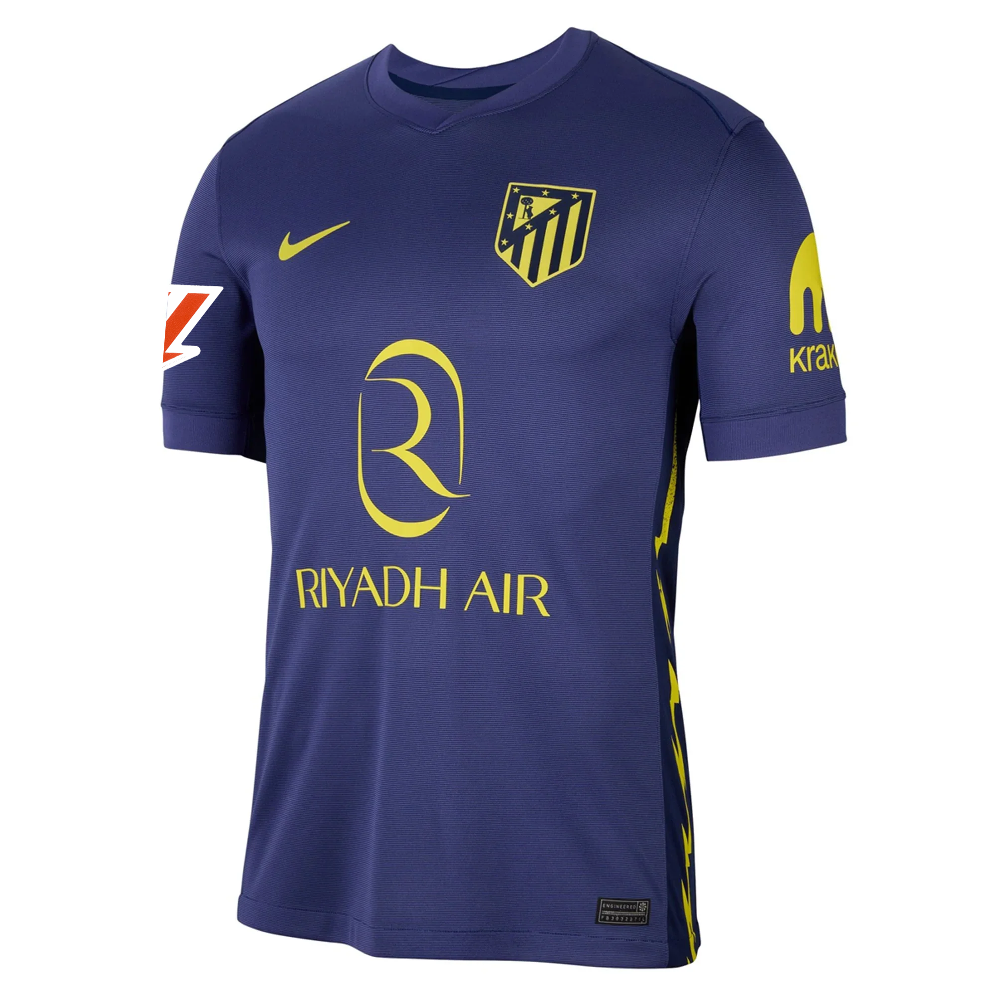 Atlético Madrid Alvarez 2025-2026 La  Away Jersey – Authentic Shirt
