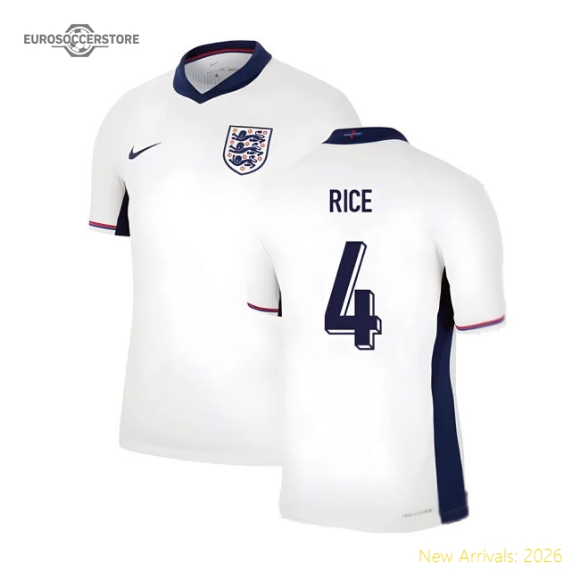 England 2024-2025 Home Shirt - Genuine Moisture-wicking