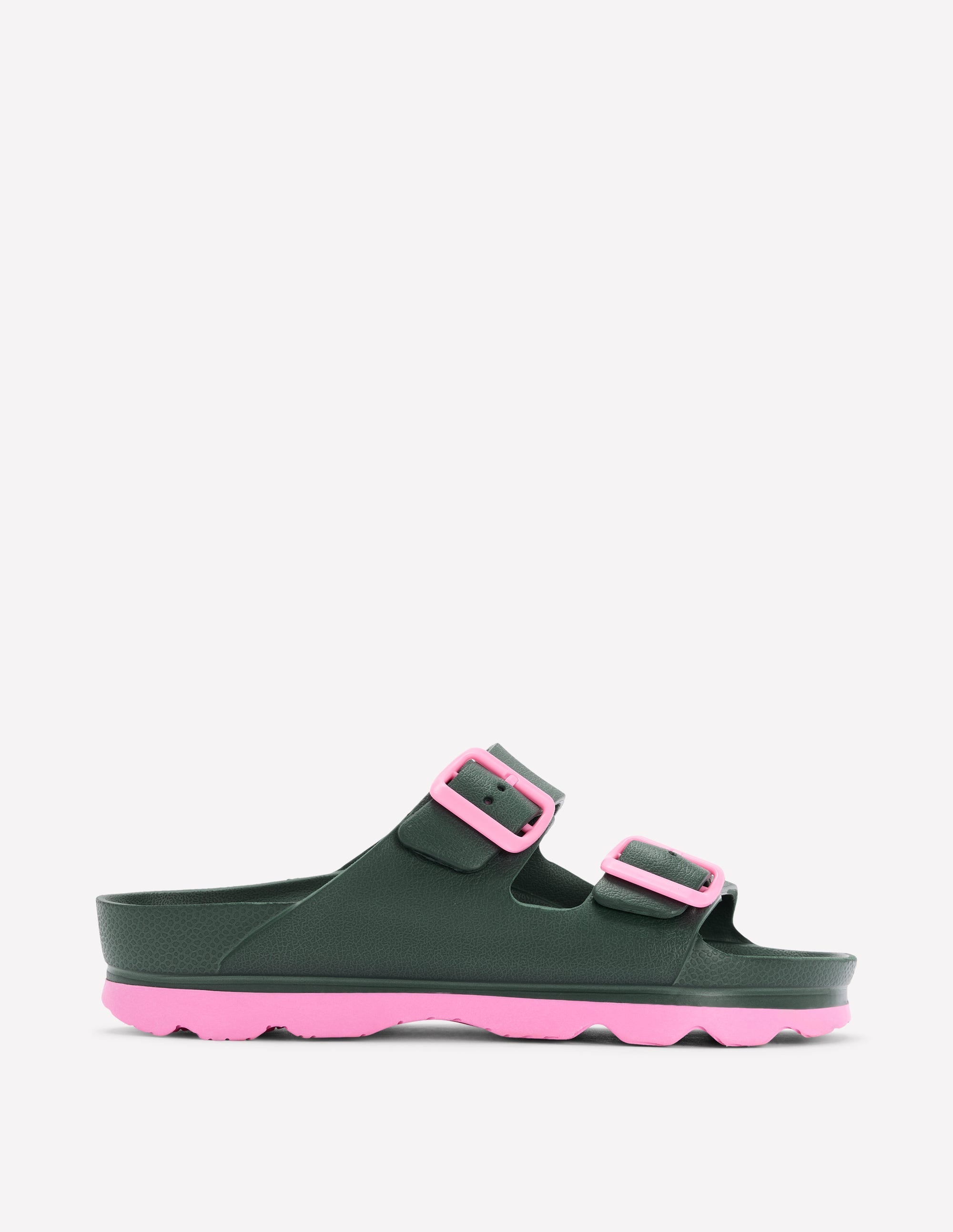Lyla Double Buckle Sliders