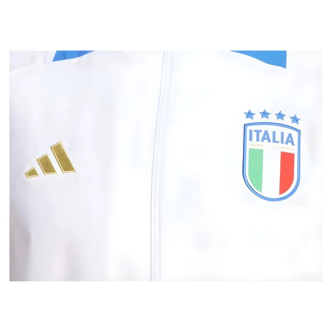2024-2025 Italy Presentation Jacket (White) Premium Premium