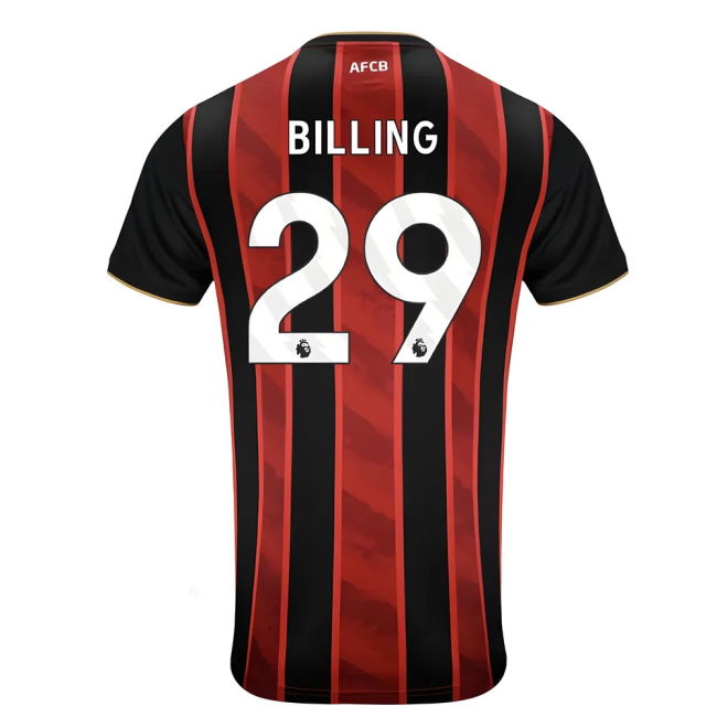 Football Shirt Stretchable 2025-2026 Home Exceptional Billing 29#286