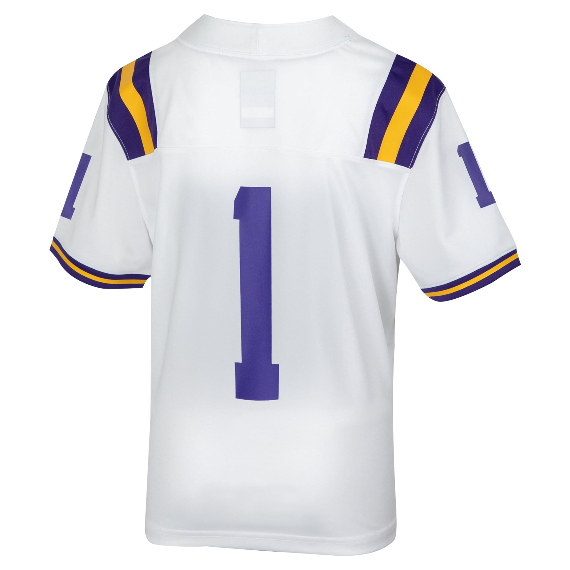 Preschool White LSU Tigers Football Jersey