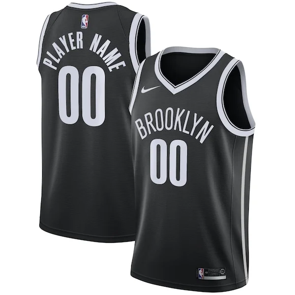 Brooklyn Nets BKN Swingman Jersey - vintage authentic - Black