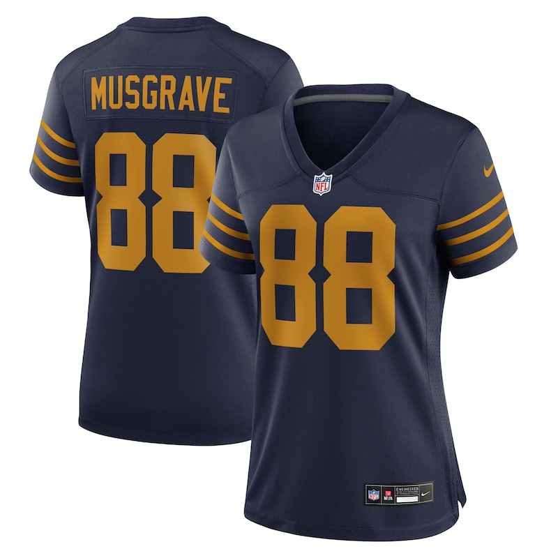 None Luke Musgrave GB Packers Legendary Affordable Jersey Game Day Wea