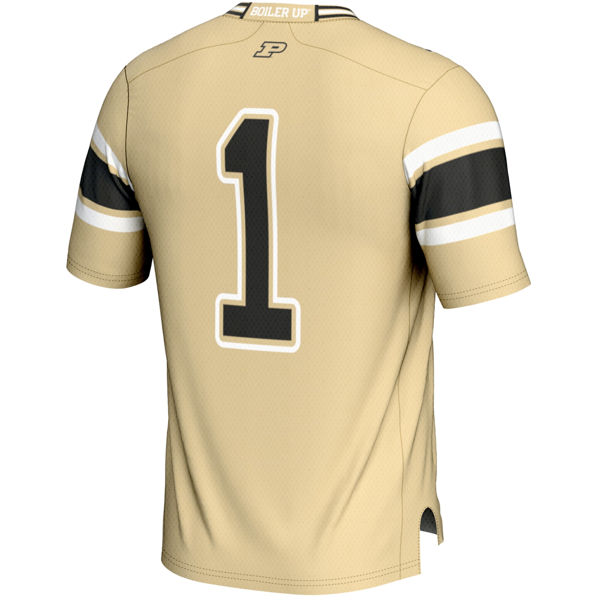 Youth #1 Gold Purdue Boilermakers Endzone Football Jersey