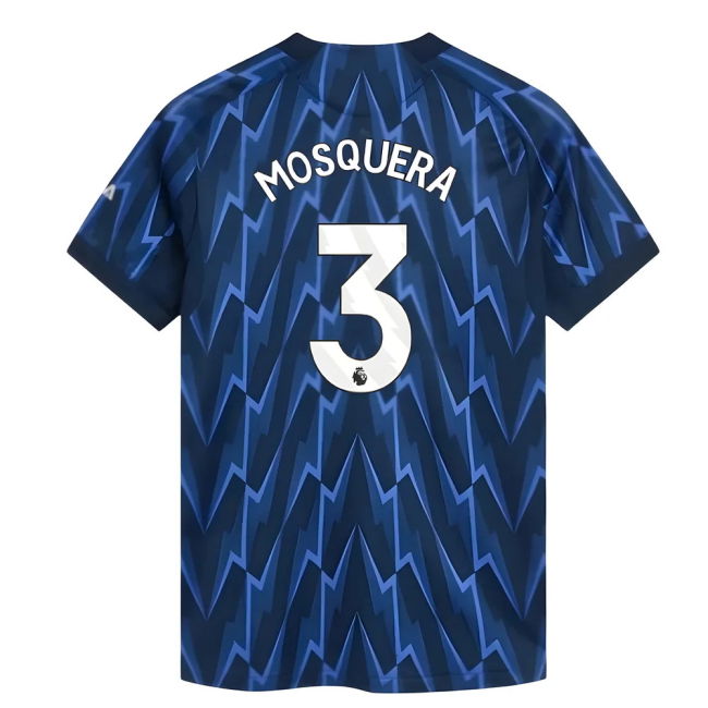 Updated Arsenal Away Match Shirt 2025-2026 (Mosquera 3) (Womens)