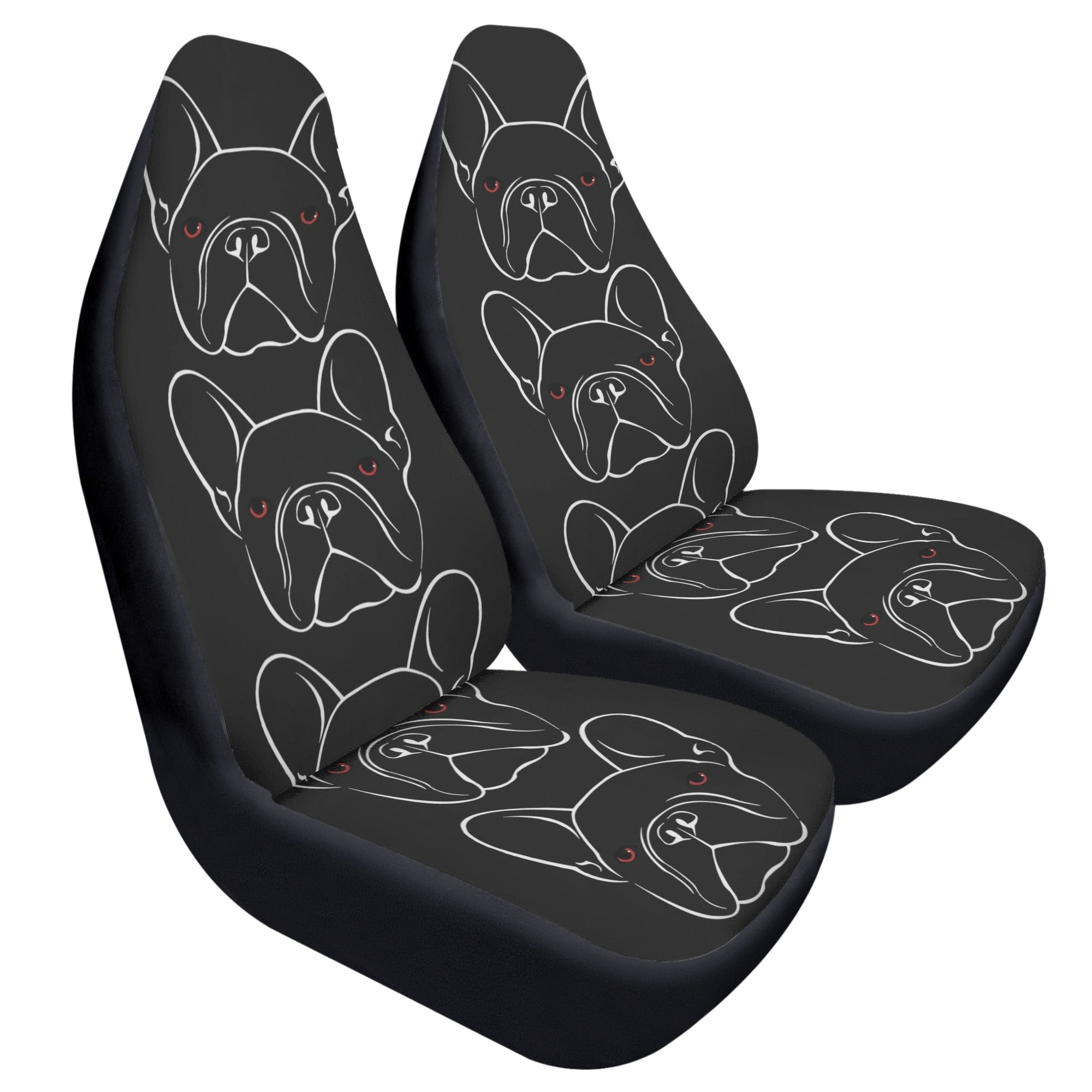 French Bulldog Aimee Car Seat Covers (2 Pcs) Frenchie Pet Item