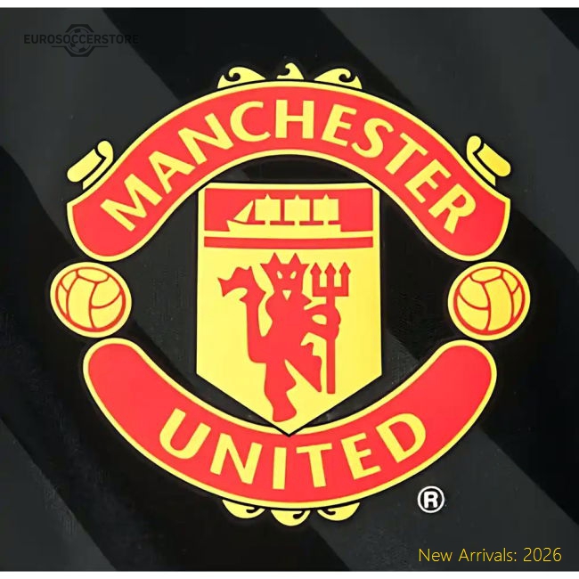 Man Utd Kids Hypoallergenic Jersey Kids-safe Technology Lightweight