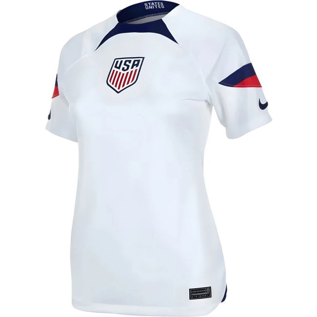 Tournament-Edition Collector'S-Item 2022-2023 Usa Home Shirt (Ladies)