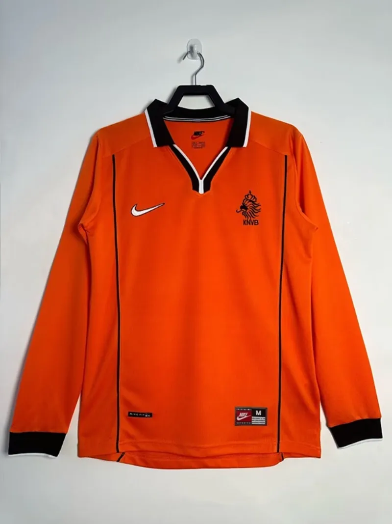 Cheap 1998 Netherlands Long Sleeve Jersey retro kit