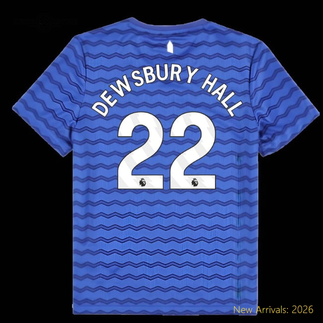 Breathable Kids Everton Dewsbury Hall Jersey 2025-2026 Quick-dry