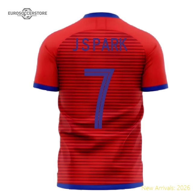 South Korea 2025-2026 Home Concept Football Kit (libero) (j S Park 7)