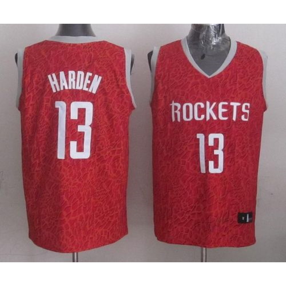 Elite James Harden13 Red Jersey - - NBA Collection
