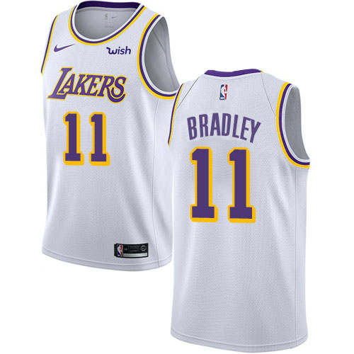 Nike Lakers White Angeles Lakers #11 Jersey - On Sale Basketball Jersey