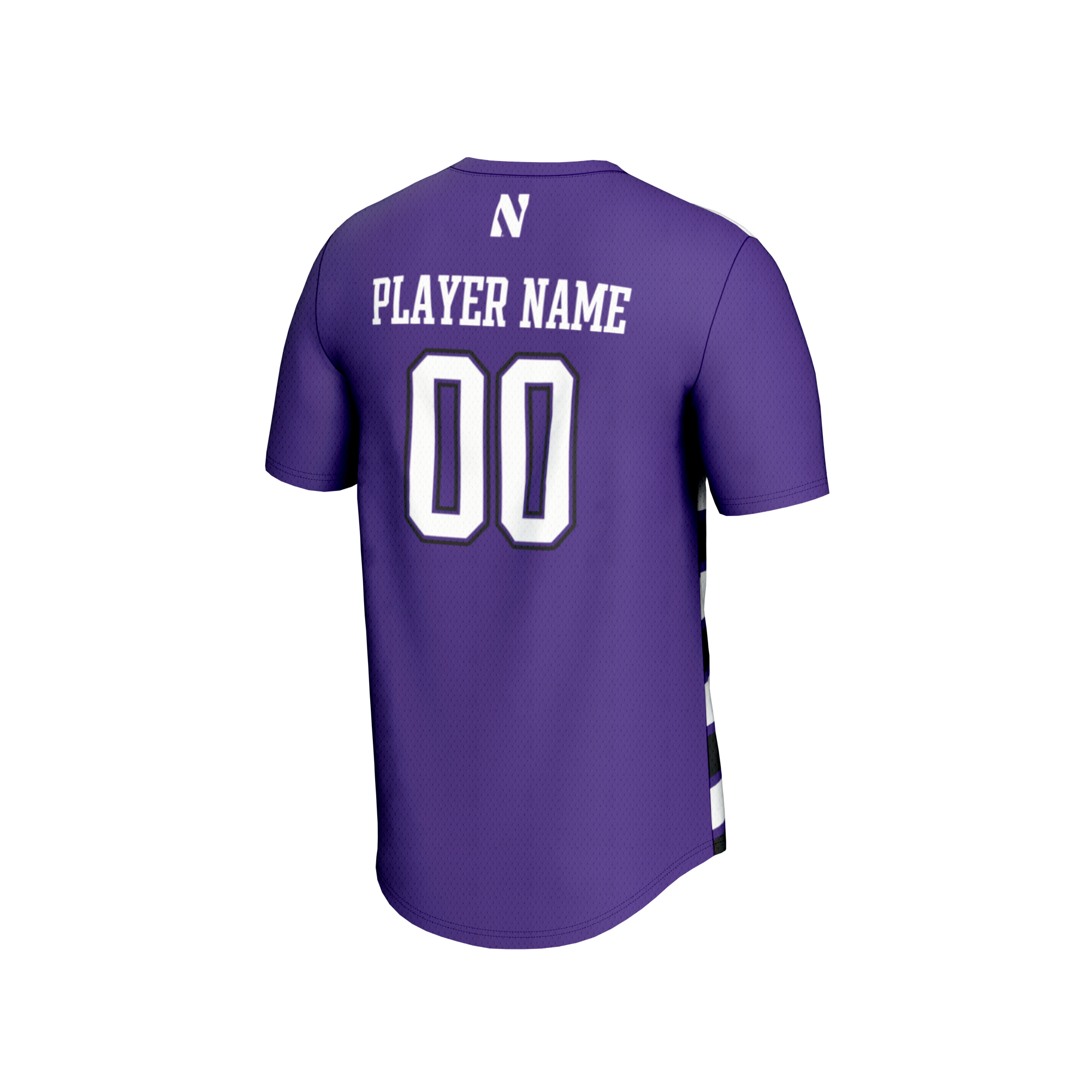 [LK] Northwestern Wildcats GameDay Greats Youth NIL Pick-A-Player Collegiate Women's Soccer Lightweight Fashion Jersey - Purple