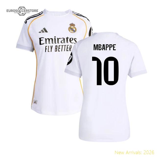 Real Madrid Home Kit 2025-2026 Stadium Edition Jersey