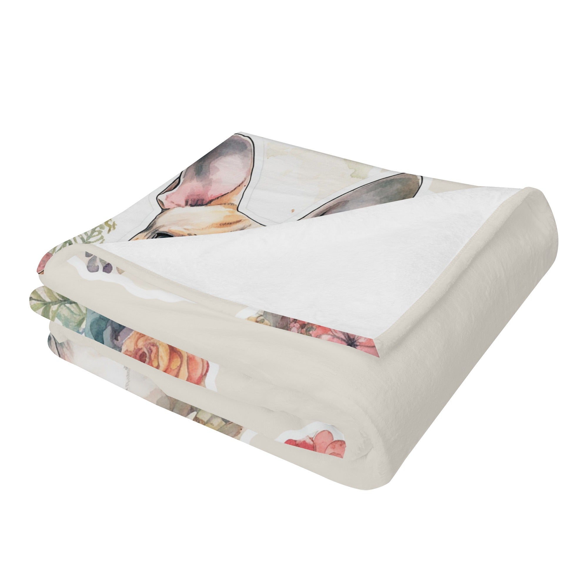 Frenchie Comfortable Frenchie Flowers - Safe Blanket Pet Gear