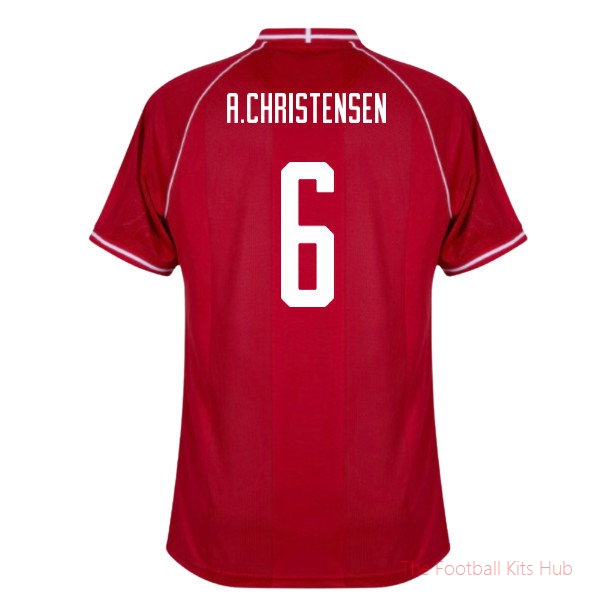 Football Denmark 2026-2027 Home Shirt (A.Christensen 6)