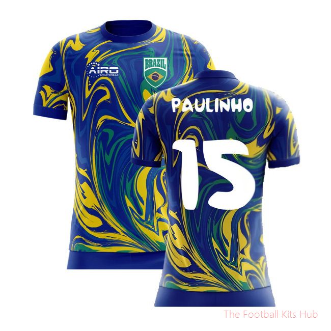 [LK] 2025/26 Brazil Away Shirt (Paulinho 15)