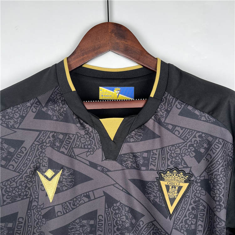 Quick Dry Cádiz CF Football Shirt 2324 Away Soccer Jersey Shirt