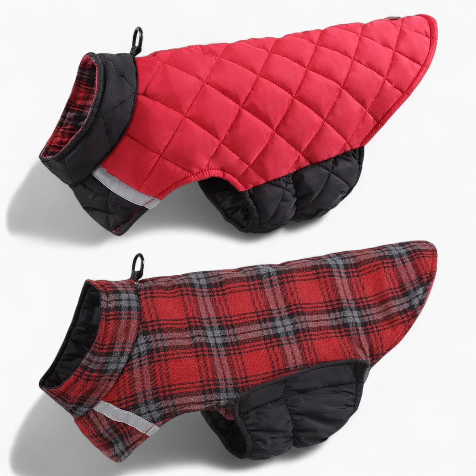 Bulldog Winter Jacket — Reversible Reflective Dog Jacket Summer Wear