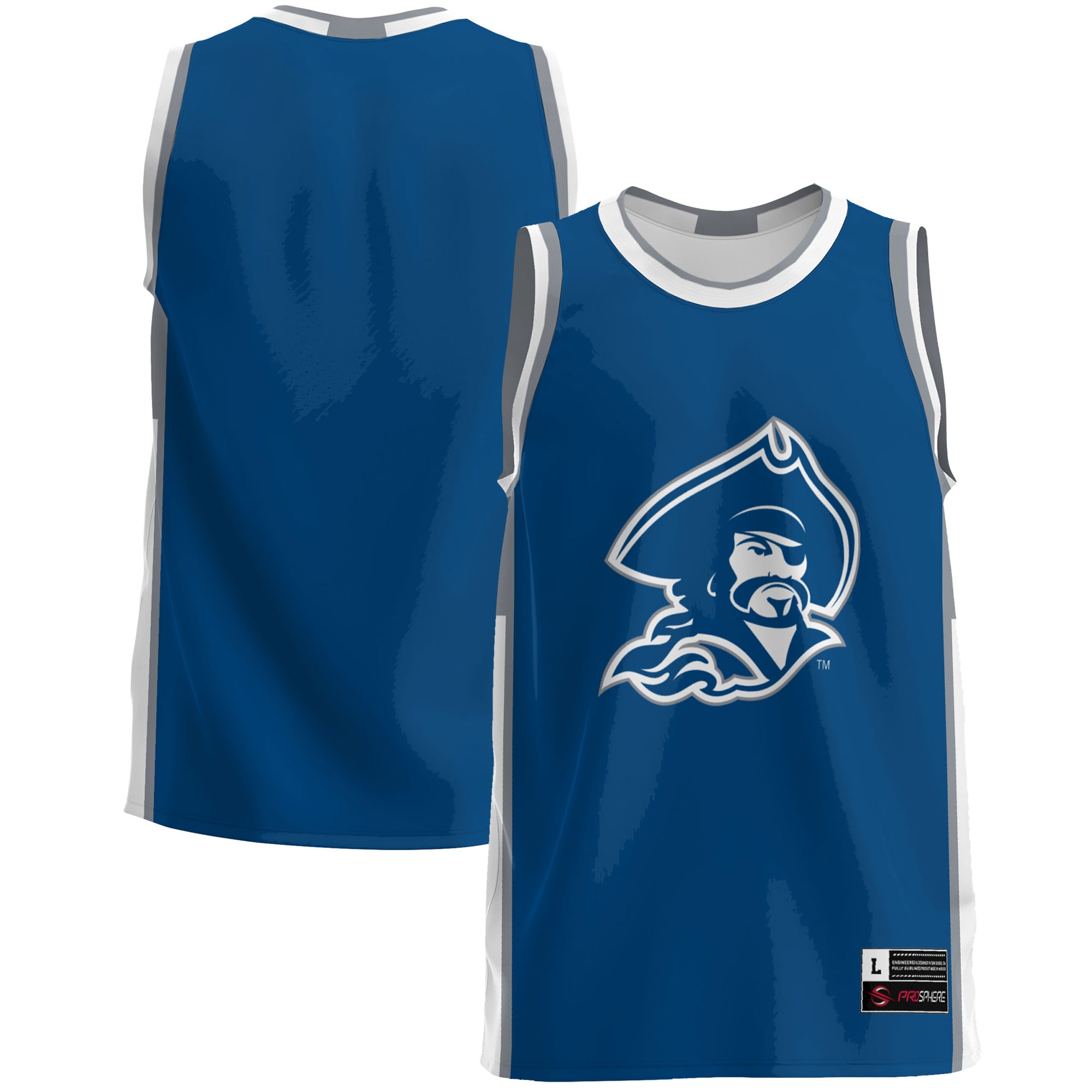 [NJP] Youth Blinn College Buccaneers GameDay Greats Lightweight Basketball Jersey - Blue