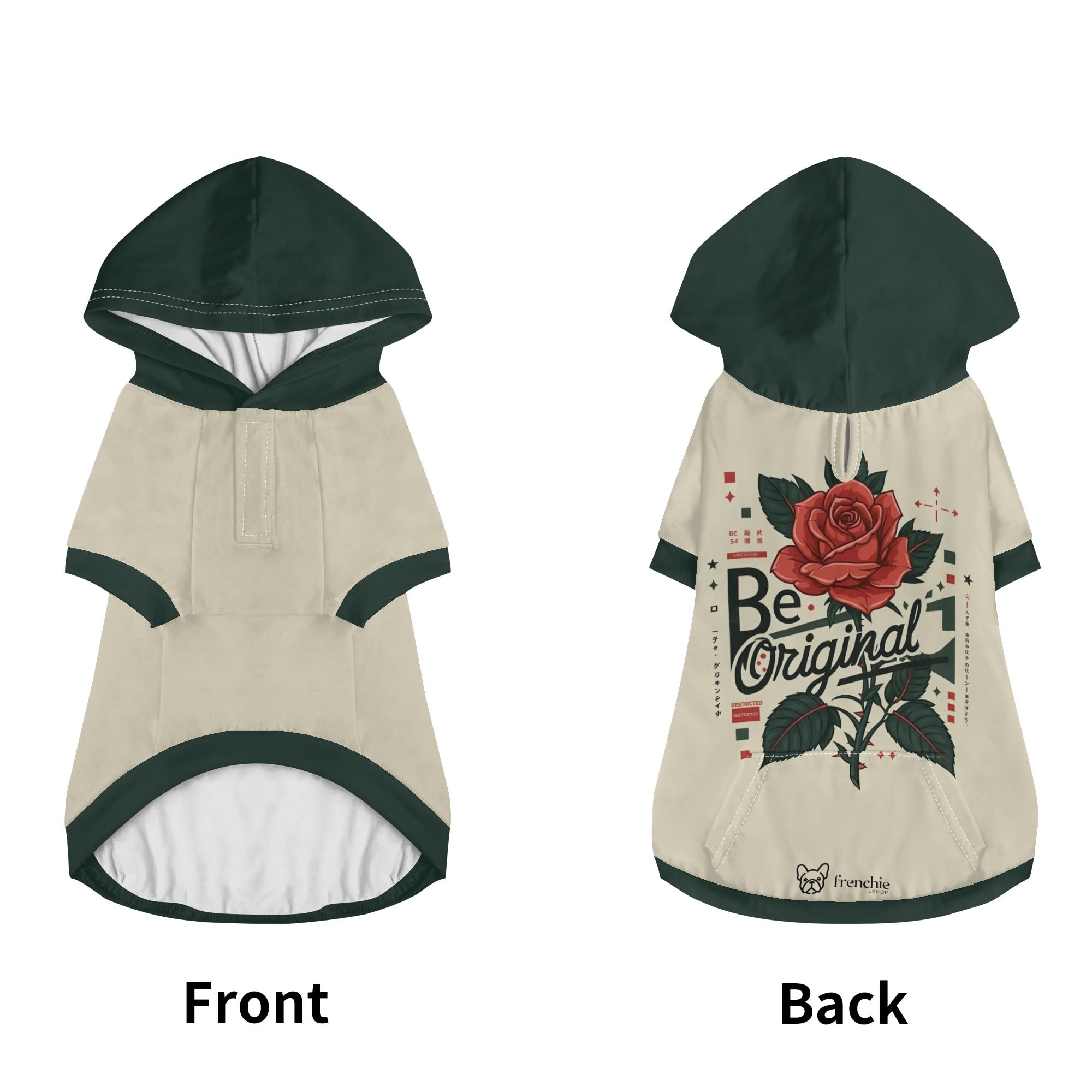 Be Original - Hoodies for French Bulldog | Frenchie Shop Original