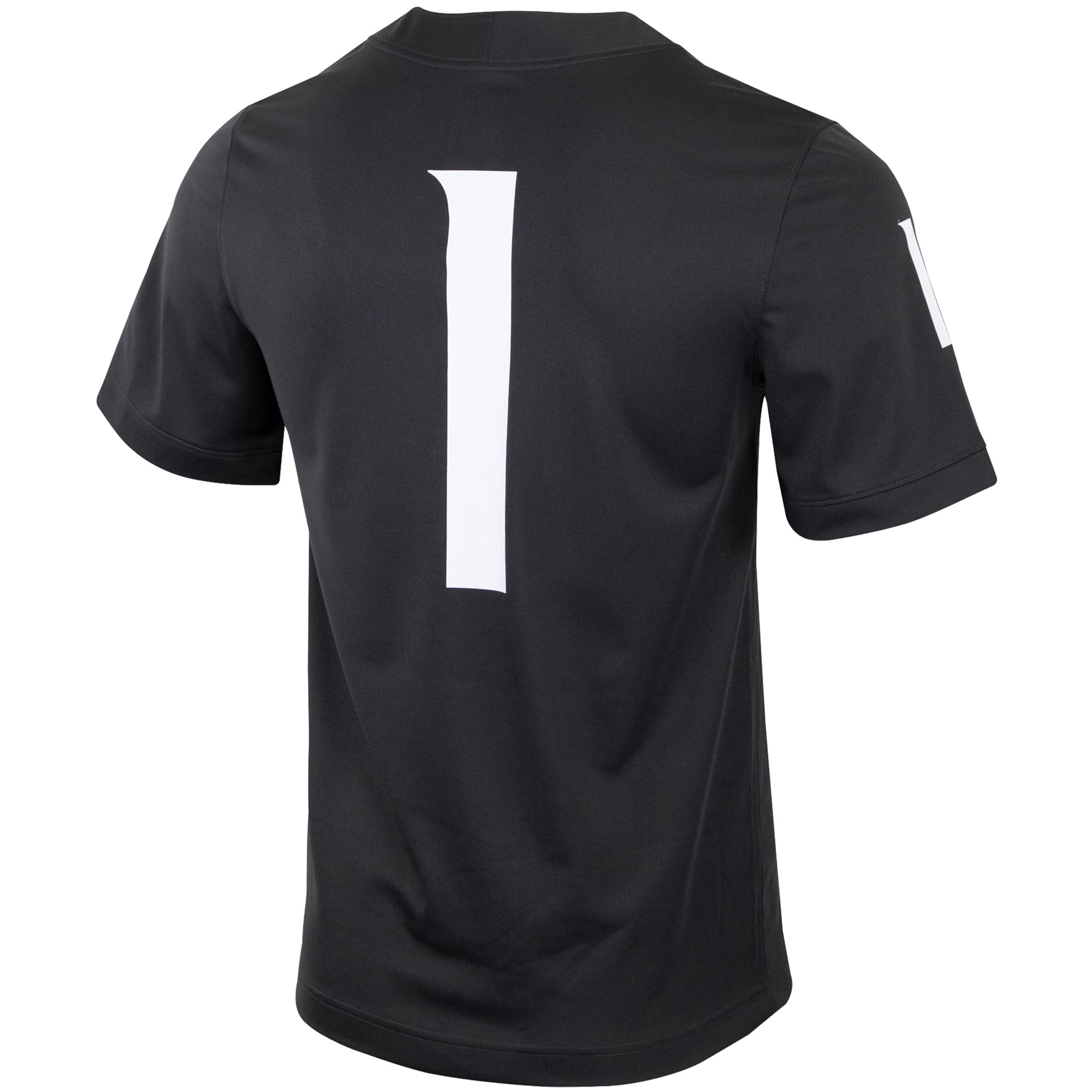 Men's #1 Charcoal Washington State Cougars Football Jersey