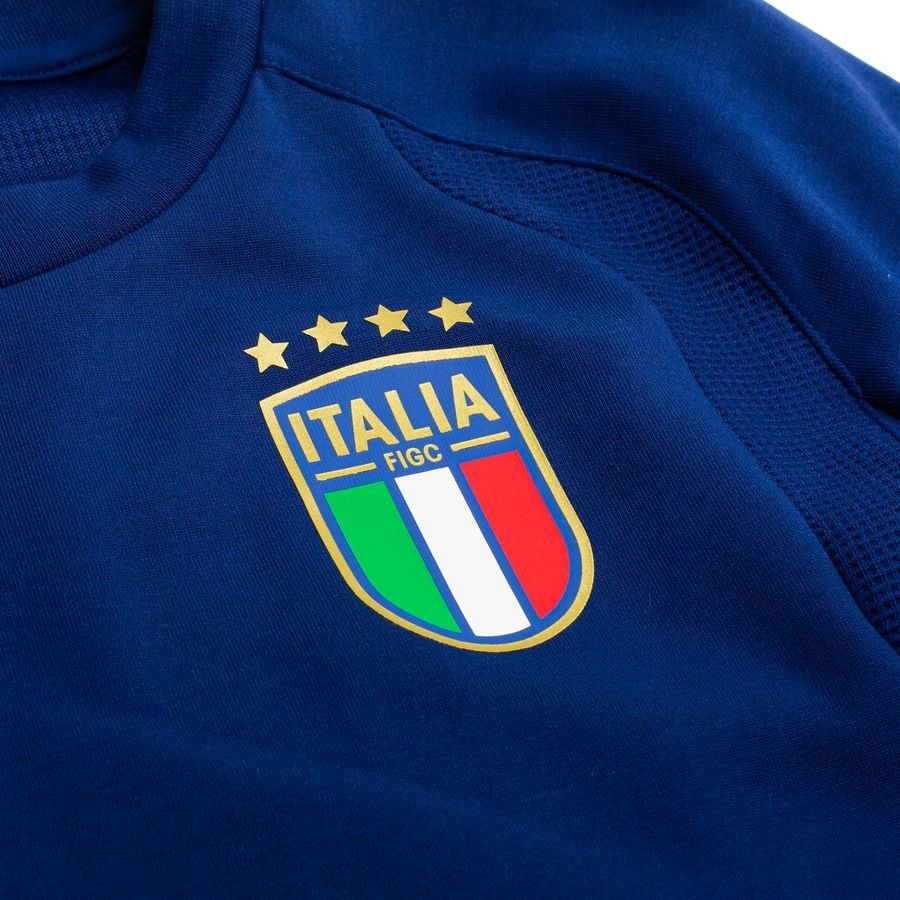 Italy Sweatshirt Tiro 26 Travel Victory Blue Adidas National Team Wear