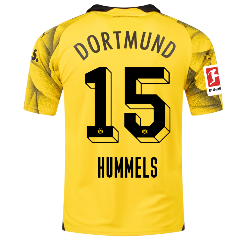 Borussia Dortmund Patch 2023-2024 Bun Third Jersey – Authentic Shirt