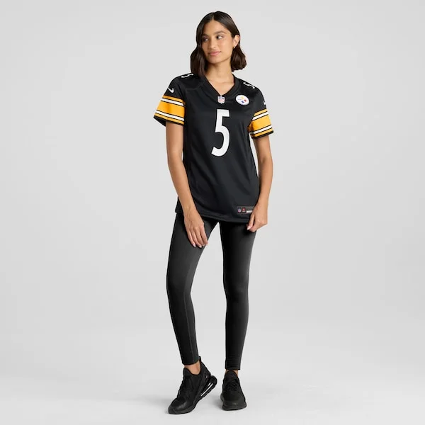 Performance Pittsburgh Steelers Game Jersey - Premium Black NFL Fan...