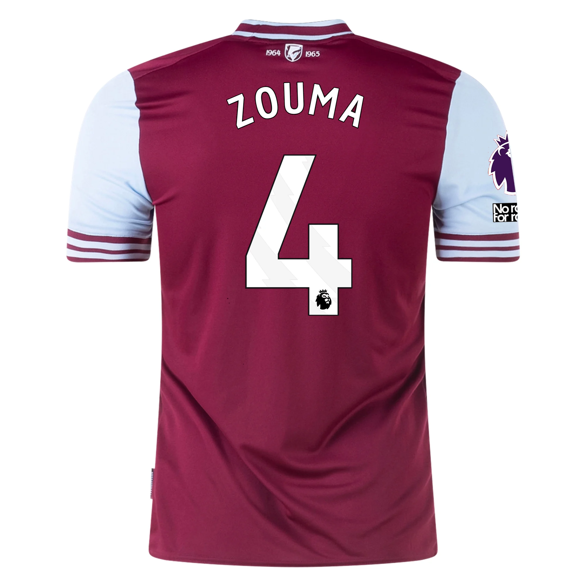 West Ham Kurt Zouma 2024-2025 UCL Home Jersey – Authentic Shirt