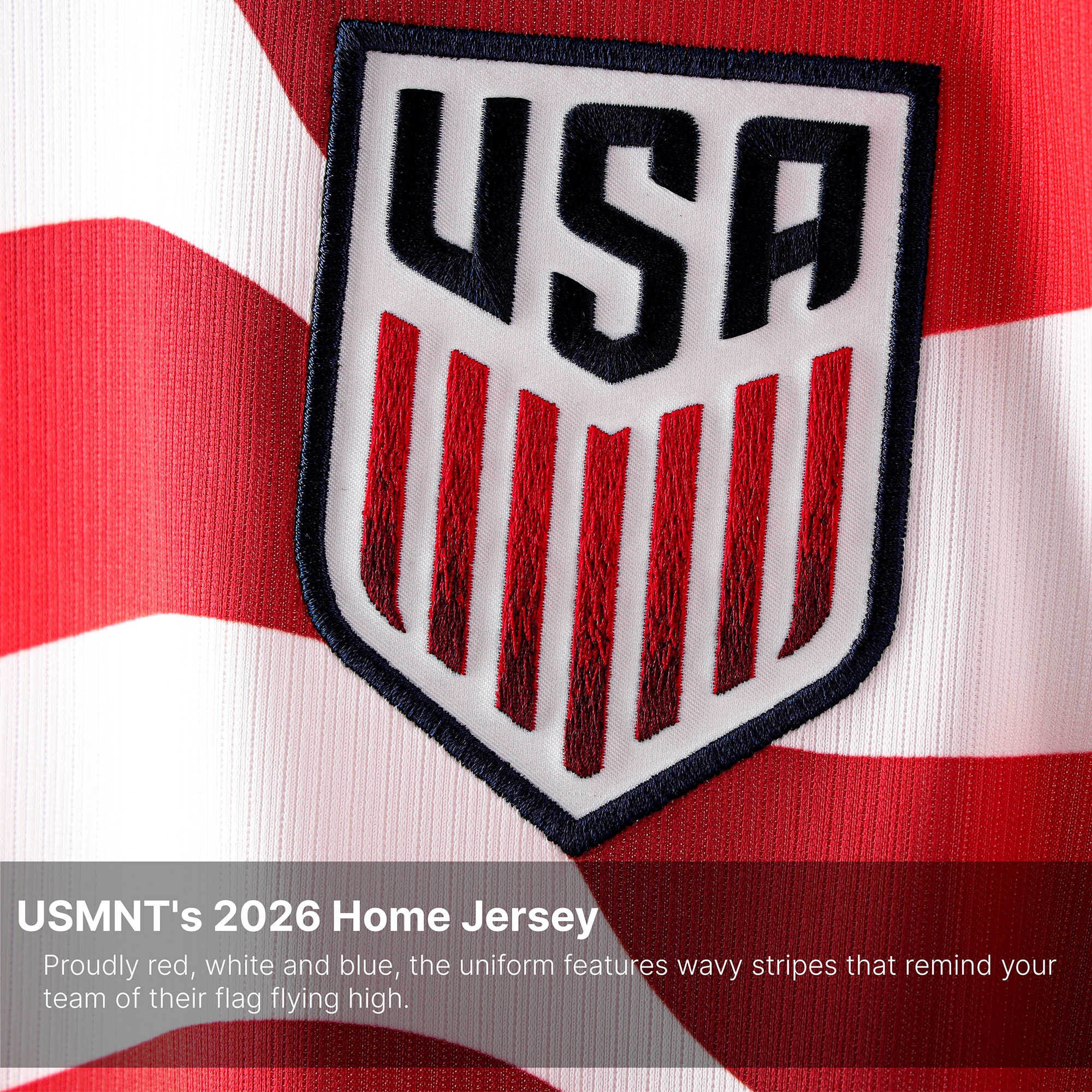 [SJH] Weston McKennie USMNT 2026 Home Stadium Replica Jersey - White