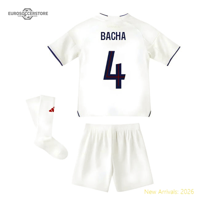 Authentic 2025-2026 Olympique Lyon Home Mini Kit (Bacha 4)