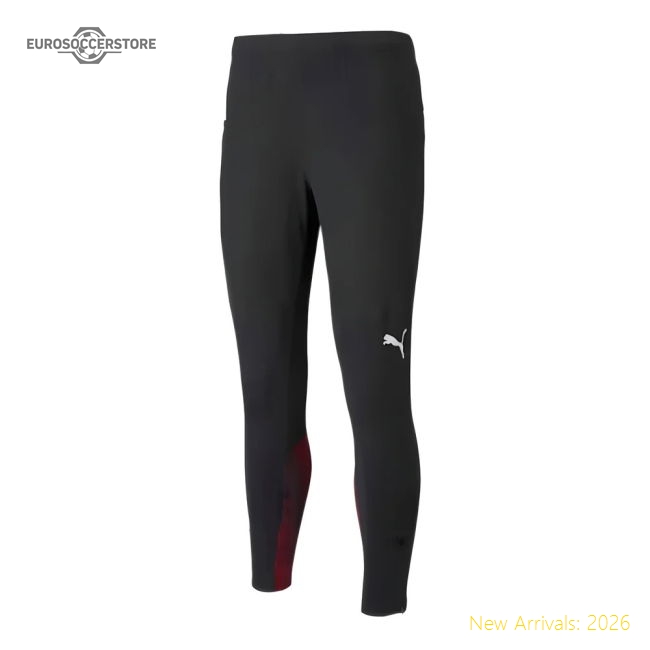 Premium-grade 2021-2022 Ac Milan Pro Training Pants (black)