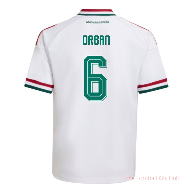 2026-2027 Hungary Away Shirt (Kids) (Orban 6)