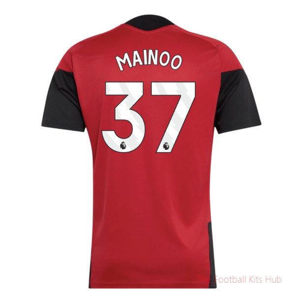 Manchester United 2026 2027 Training Jersey (Red) (Mainoo 37)