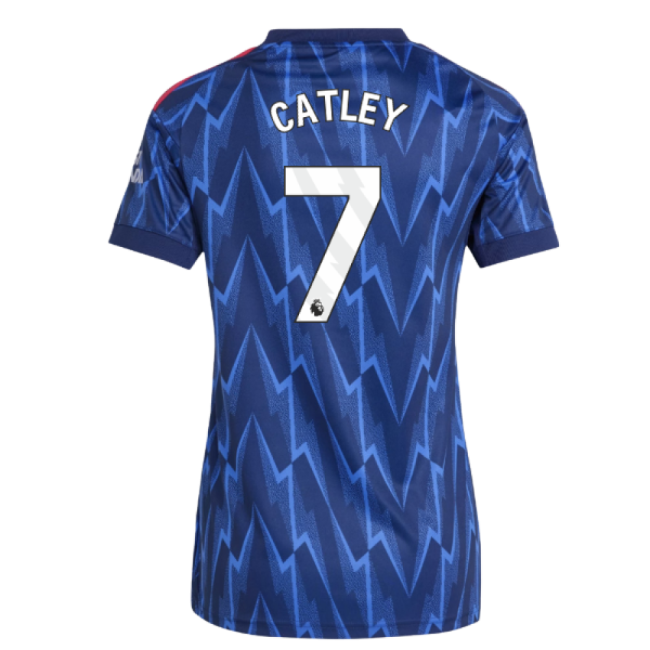 2025-20 Arsenal Puma Away Football Jersey Catley 7 L M Women S