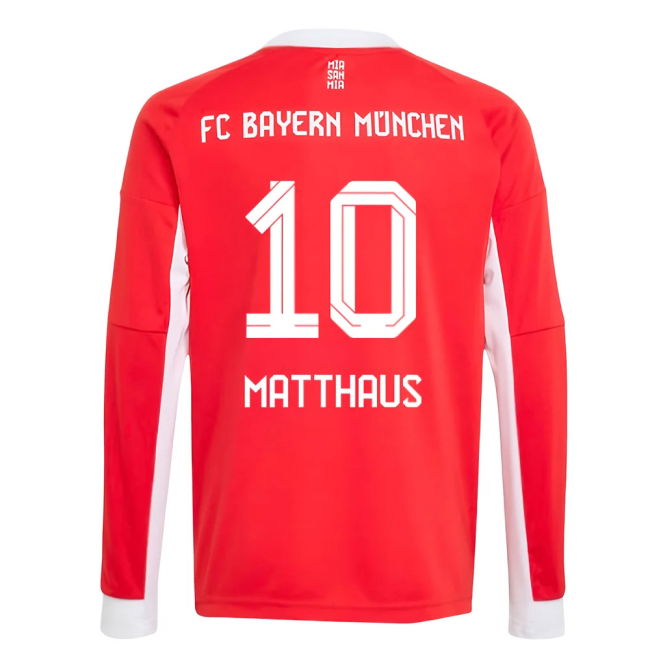 2025-2026 Bayern Munich Home Shirt - Kids (Matthaus 10)