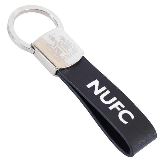 Women's Newcastle United FC Leather Strap Keyring
