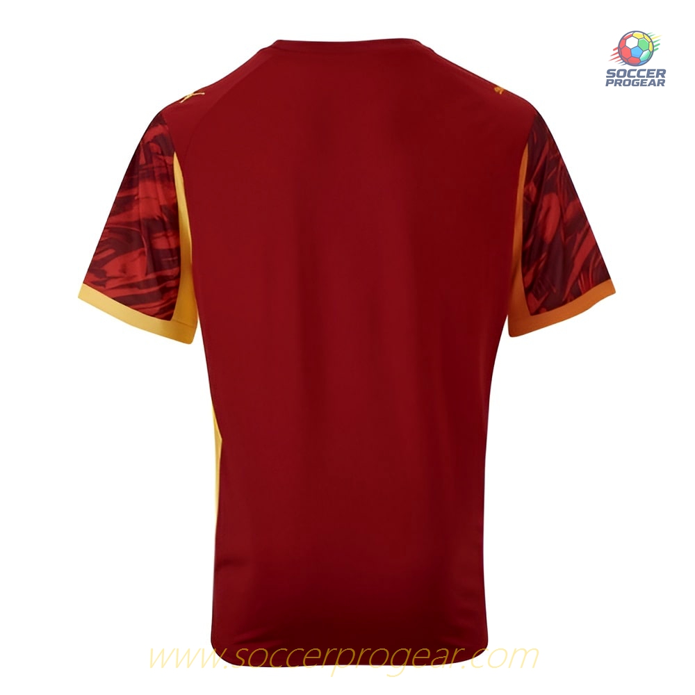 OM Ligue 1 2025-2026 Season Red Goalkeeper Soccer Team Shirt