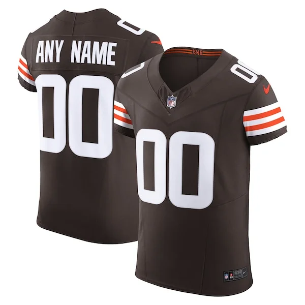None Elite NFL Jersey - Brown | Authentic Football Apparel | NFL Footb