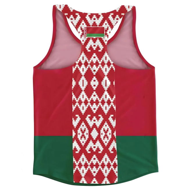 Official Belarus Flag Running Euro Premium Tournament Kit Athletic