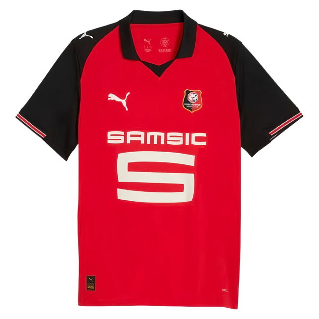 Fan Gear Football Stade Rennais Home Shirt Wooh #4 Elite Performan...