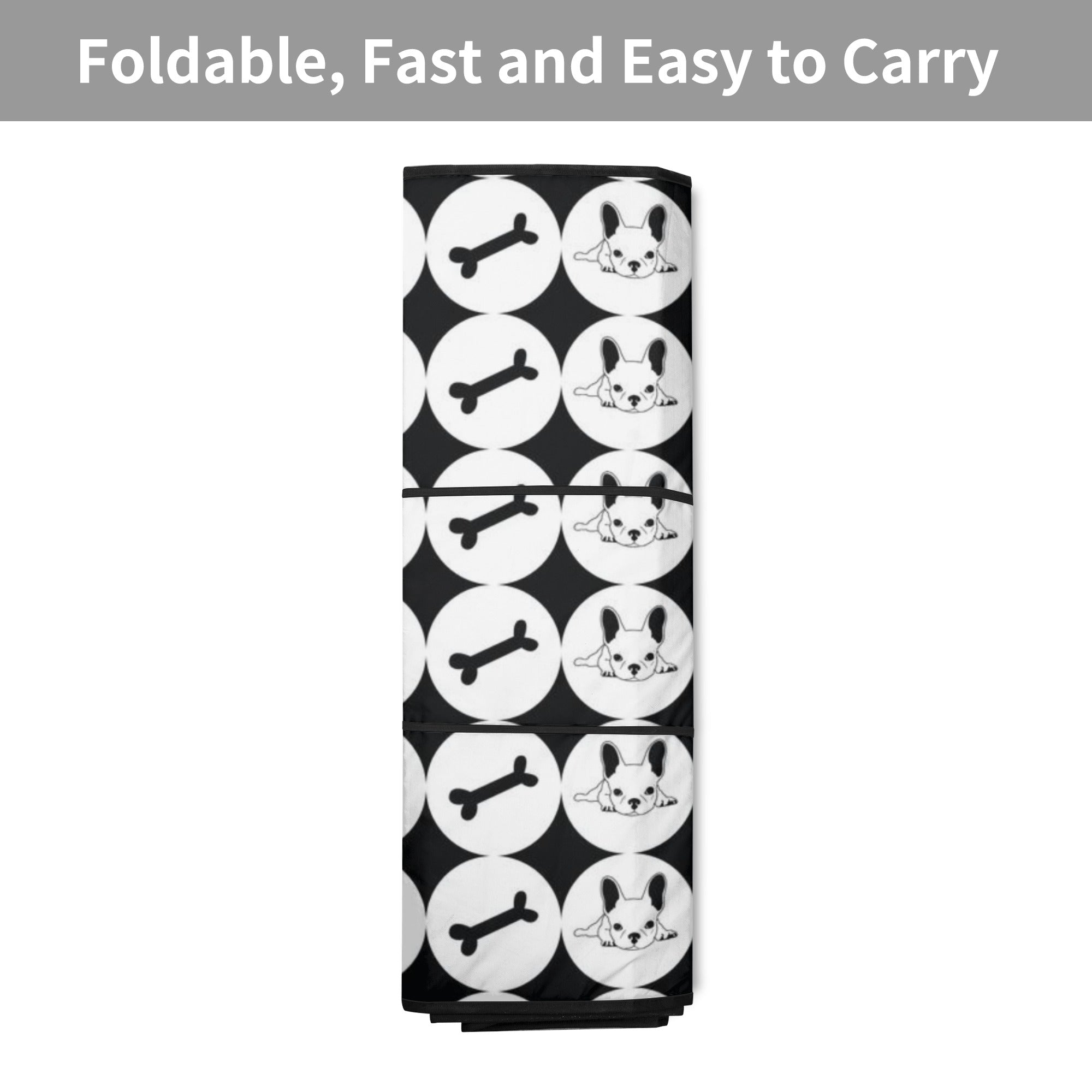 French Bulldog Zelda Car Auto Sun Shade Cute Frenchie Essential