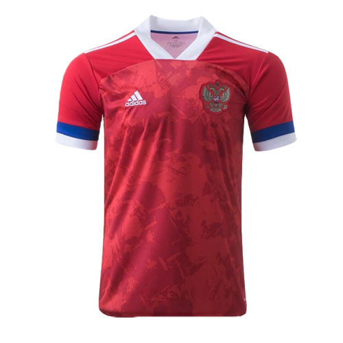 Authentic Authentic Russia 2020 Home Red Soccer Jersey Shirt
