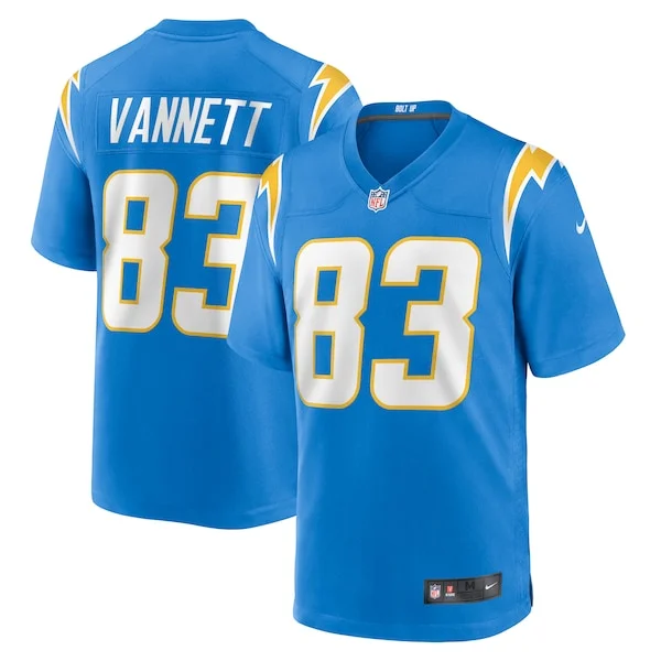 None Nick Vannett Game Jersey - Blue | NFL Player Jersey | NFL Footbal